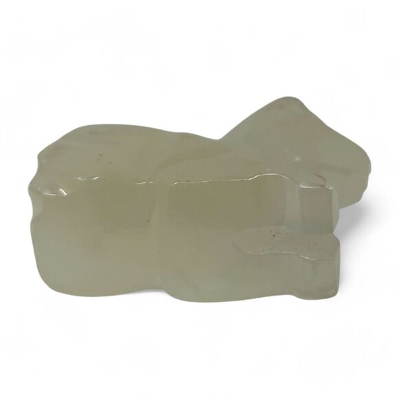 Vintage Hand Carved Marble Onyx Miniature Agate Cat Kitten Figurine Collectible - Picture 4 of 11